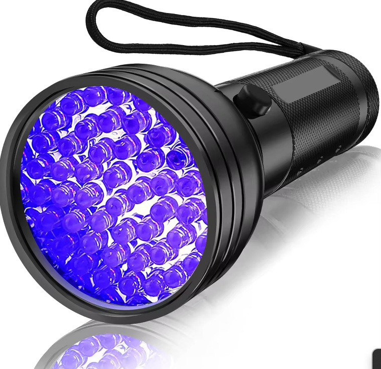 Lanterna UV de Luz Negra