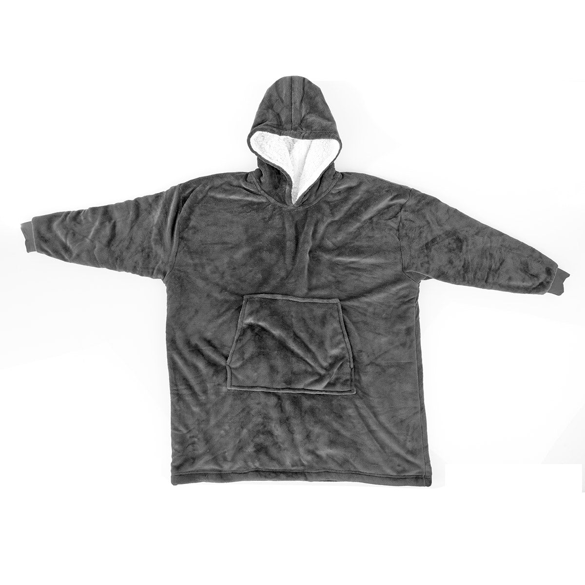 Moletom Cobertor Feminino Oversized de Vestir