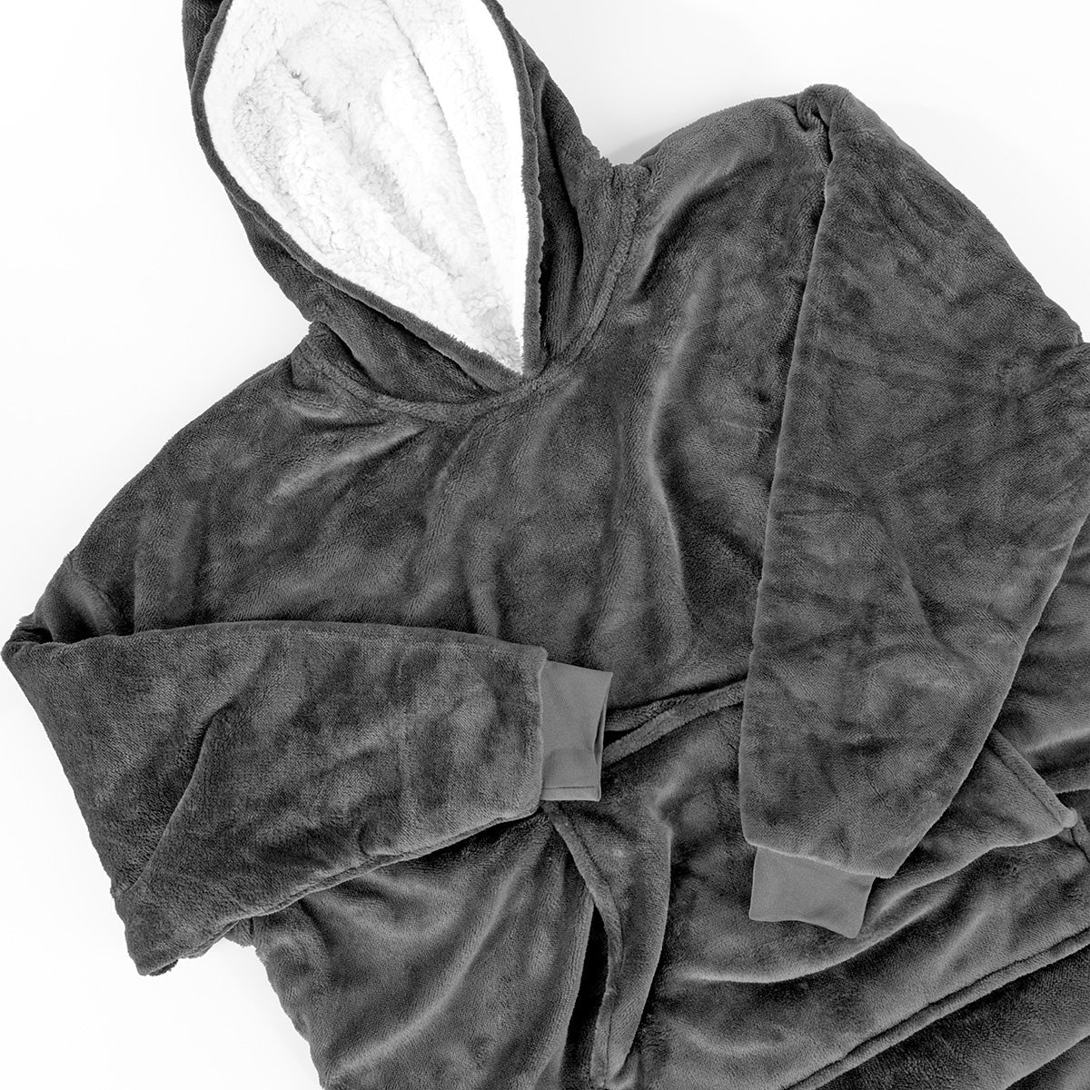 Moletom Cobertor Feminino Oversized de Vestir