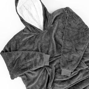 Moletom Cobertor Feminino Oversized de Vestir