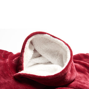 Moletom Cobertor Feminino Oversized de Vestir