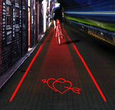 As luzes laser mais legais para ciclistas