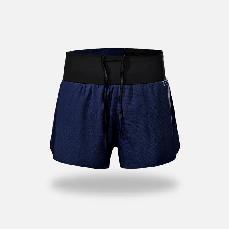 Shorts de Corrida Masculinos Shorts de Maratona Shorts de Treino com Bolso