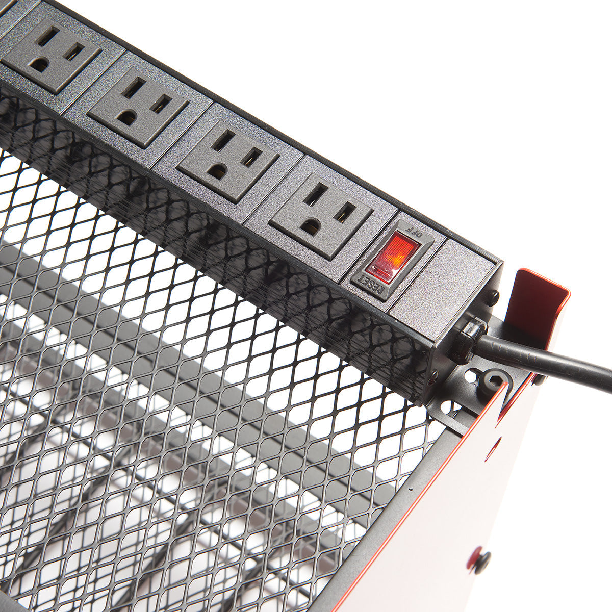 Suporte de Parede para Organização de Ferramentas Estação de Energia Prateleira de Armazenamento para Garagem