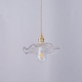 Illuminate Your Room with Elegance | Flower Glass LED Pendant Light