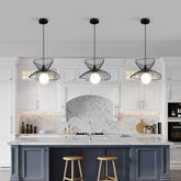 Retro Black Pendant Light | Adjustable Industrial Design