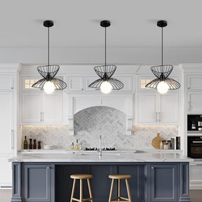 Retro Black Pendant Light | Adjustable Industrial Design