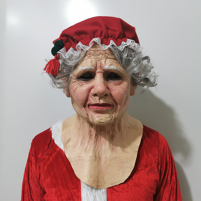 Realistic Full Face Latex Halloween Mask – Cosplay & Costume Wear