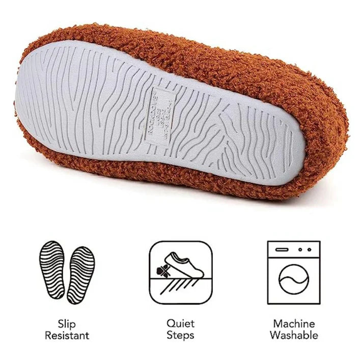 Fleeced Closed Back Indoor Slipper