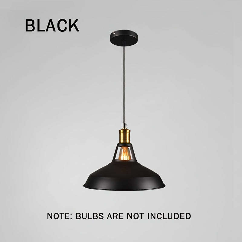Luminária Pendente de Metal Industrial | Estilo Loft Retrô