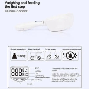 Digital Measuring Spoon Scale – Precise Portioning & Easy to Use