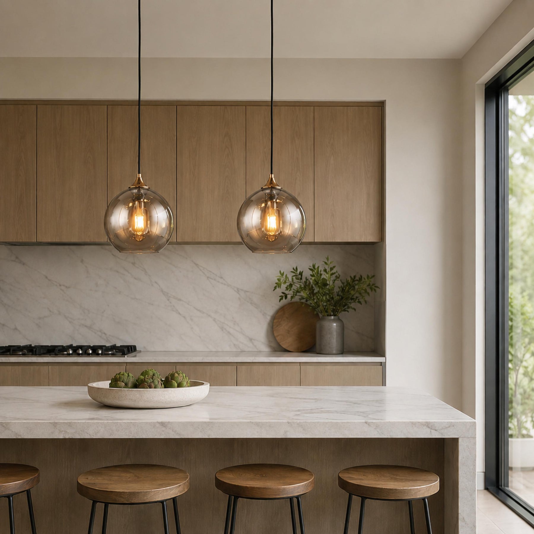 Glass Pendant Light – pendant light image 8