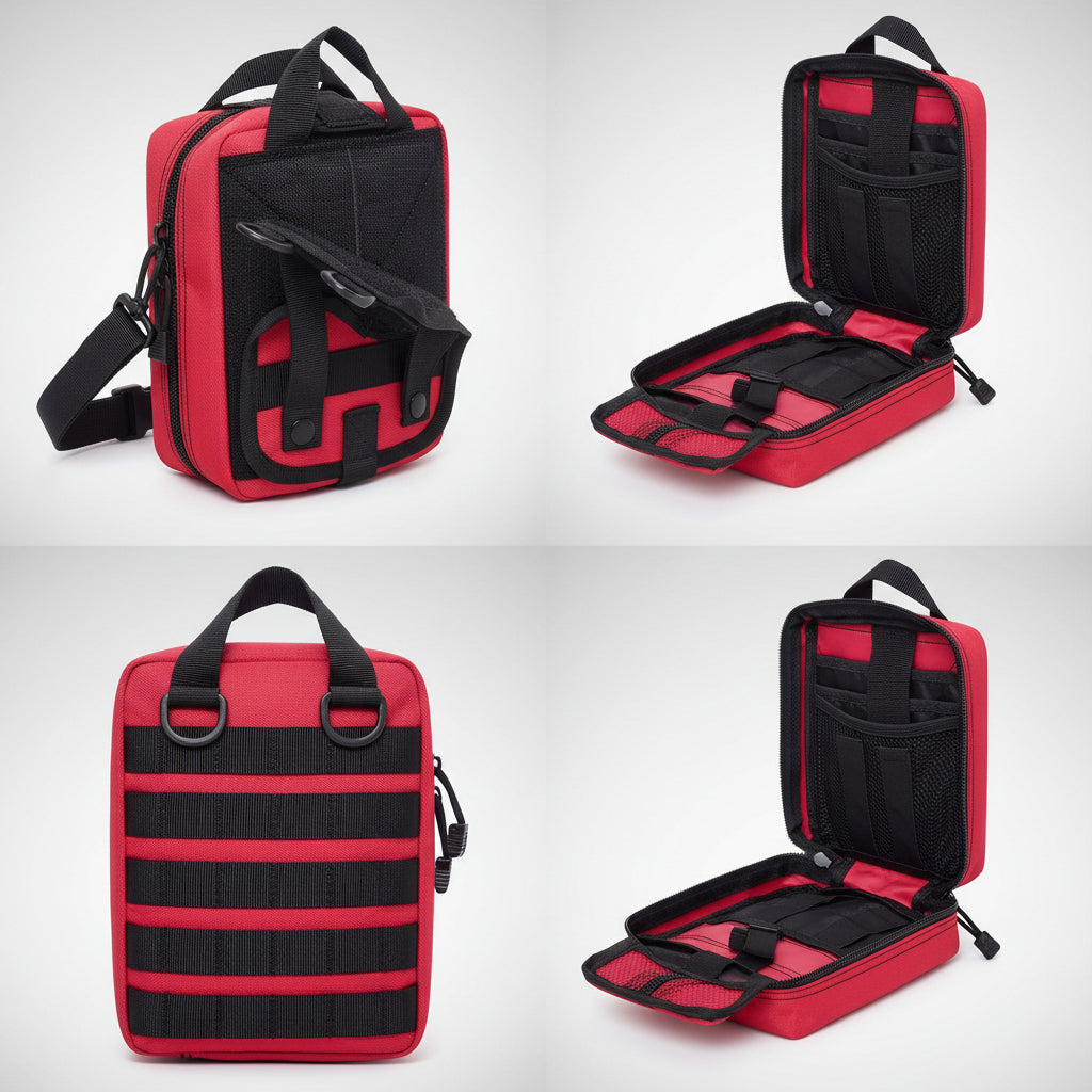 Kit de Sobrevivência de Emergência Ferramentas de Primeiros Socorros Equipamento Portátil Segurança ao Ar Livre