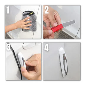 Kit com 4 protetores de porta de carro