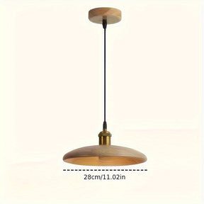 Modern Nordic Solid Wood Pendant Light | Scandinavian Ceiling Lamp