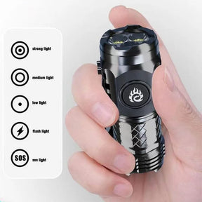 Mini Lanterna Super Potente Monstro de Três Olhos