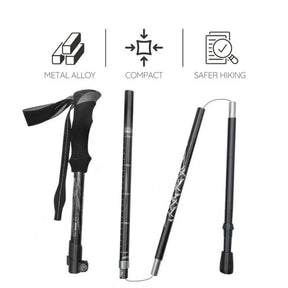Premium Automatic Retractable Hiking Stick