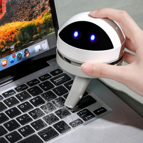 Mini Robô Aspirador de Mesa Compacto com Carregamento USB