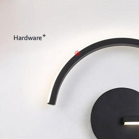 Arandela de LED Curves Line | Design Minimalista Moderno em Arco