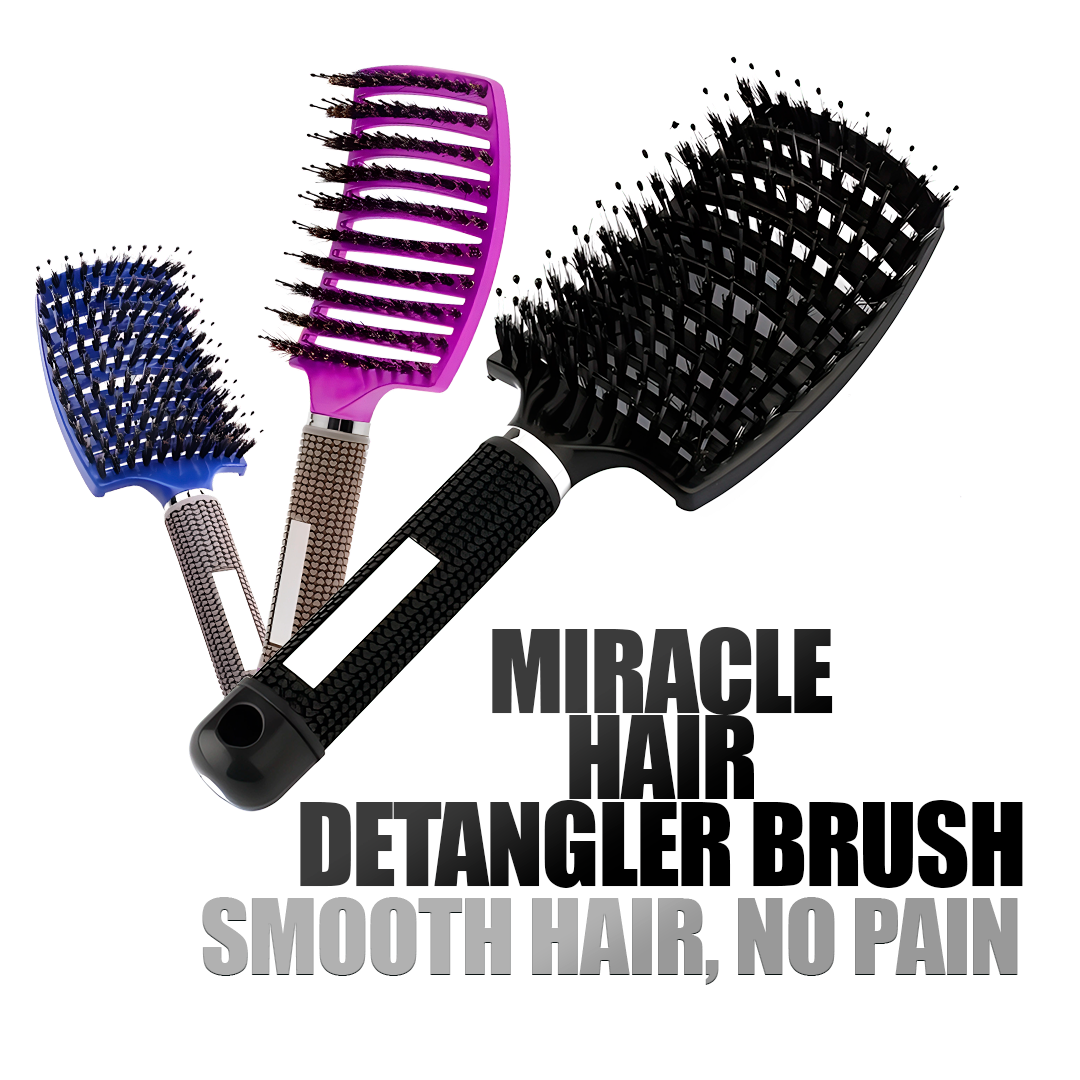 Miracle Hair Detangler – Remoção de nós sem esforço para cabelos lisos e brilhantes