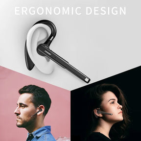 Headset Bluetooth 5.1 Sem Fio com Microfone Duplo para Caminhoneiros com Cancelamento de Ruído | Fone de Ouvido com Qualidade de Som Superior e Conforto