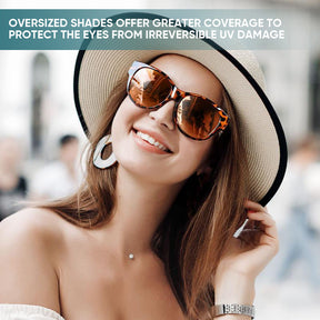 Fit-Over Sunglasses – Polarised UV400 Wear Over Glasses & Wraparound