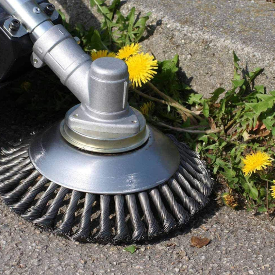 Escova de Aço Carbono para Roçadeira
