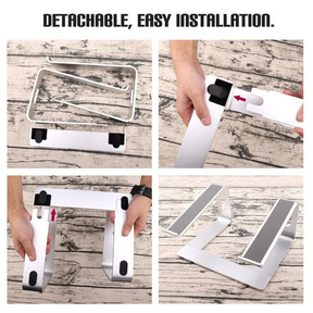 Aluminum Vertical Laptop Stand