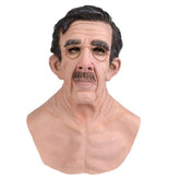 Realistic Full Face Latex Halloween Mask – Cosplay & Costume Wear