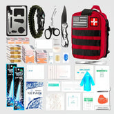 Tactical Survival Gear Backpack Multi Tool First Aid Kit