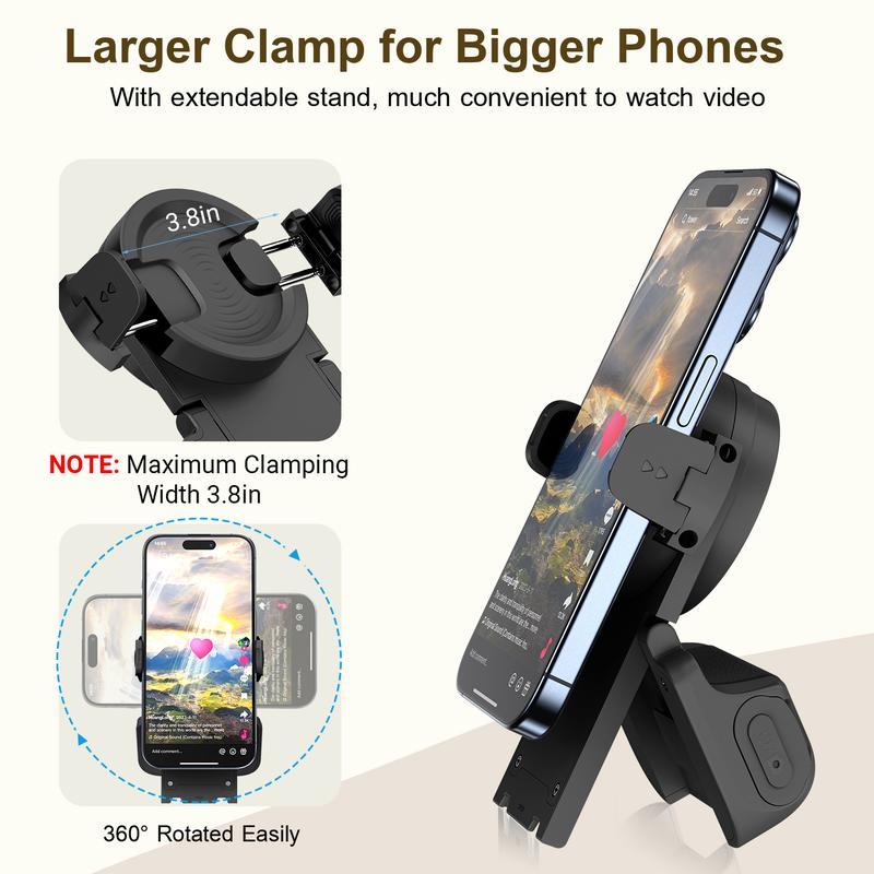 Suporte para Smartphone com Disparador Bluetooth – Estável e Ajuste de 180°