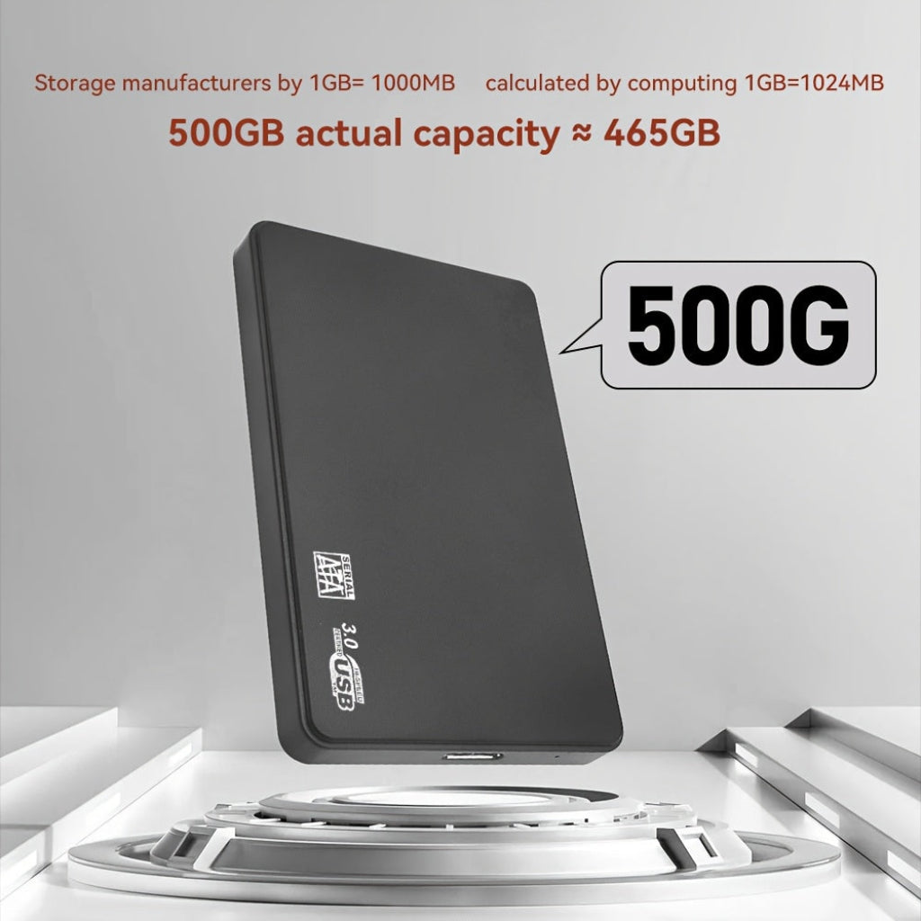 SSD Portátil de Armazenamento Externo USB para PC e Laptop