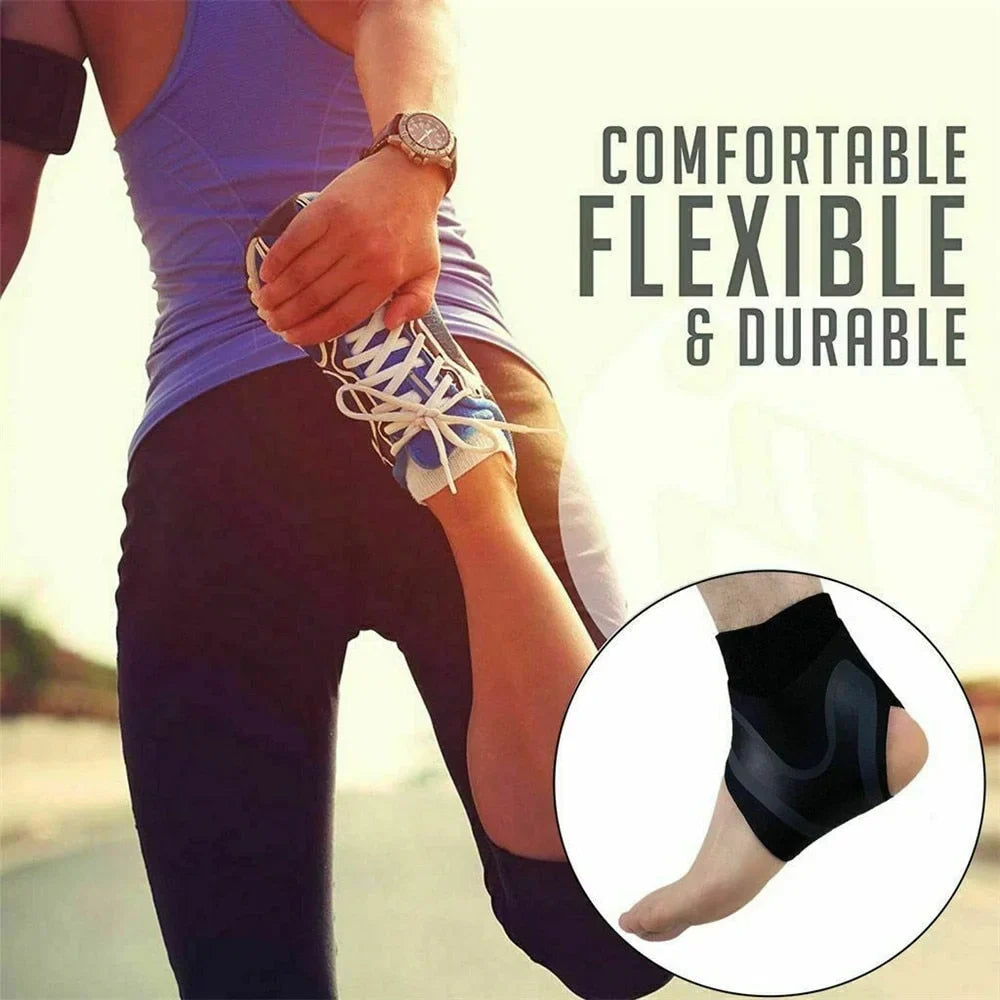 Suporte de Compressão para Tornozelo - Tipo Brace X-Wrap