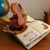 Livro 3D Pop-Up de Dinossauros - Uma Fascinante Jornada Interativa aos Tempos Pré-Históricos
