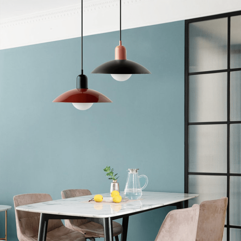 Macaron Bauhaus Pendant Light | Modern Colourful Ceiling Lamp