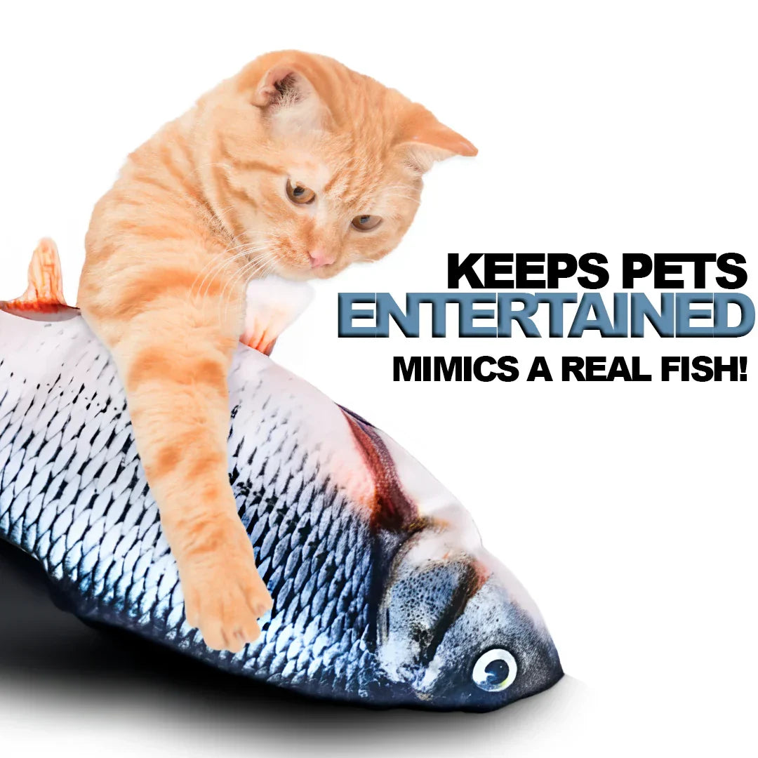 Brinquedo de Peixe USB para Gatos
