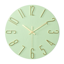 Noble Modern Wall Clock | Minimalist Gold Design