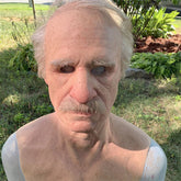 Realistic Full Face Latex Halloween Mask – Cosplay & Costume Wear