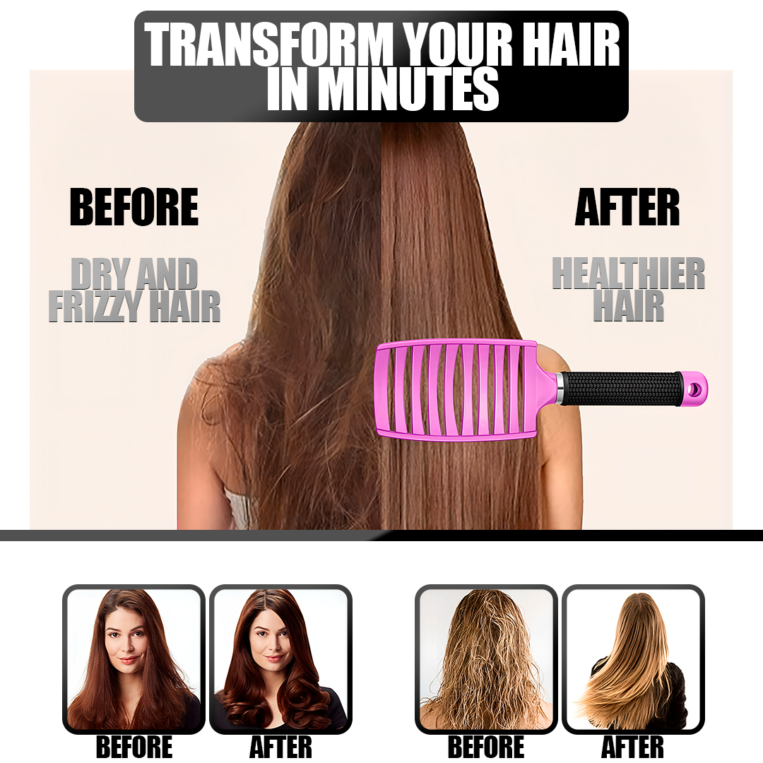 Miracle Hair Detangler – Remoção de nós sem esforço para cabelos lisos e brilhantes
