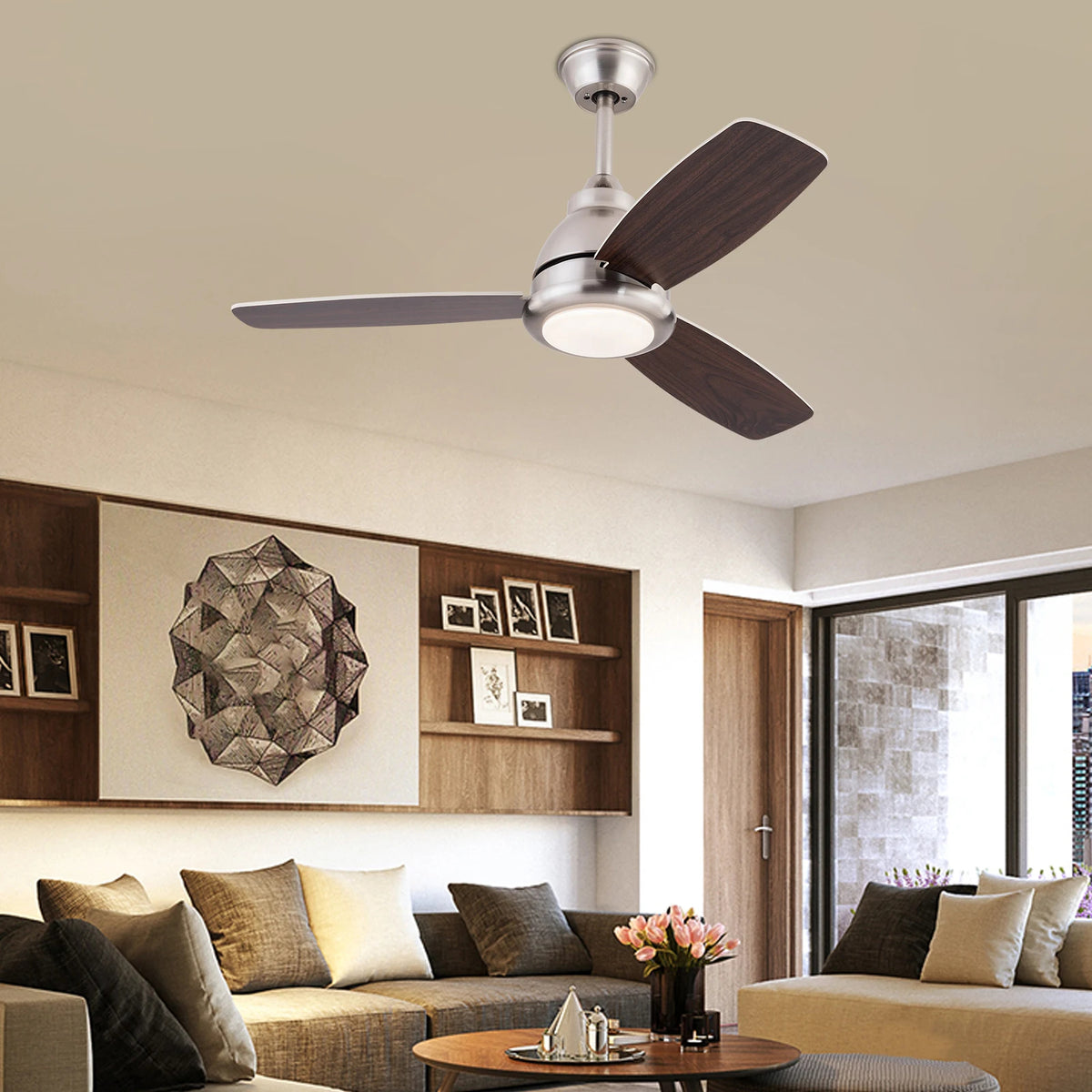 Modern airflow in a simple form.