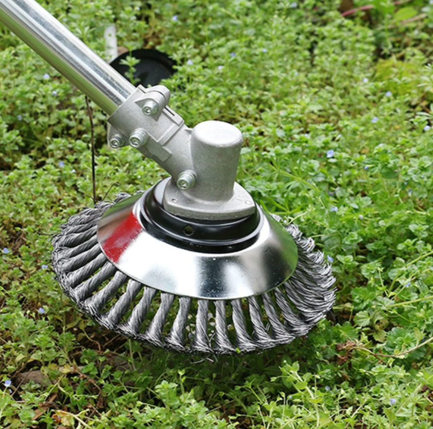Escova de Aço Carbono para Roçadeira