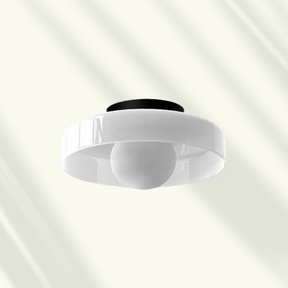 Luminária de Teto LED Moderna | Lustre de Sobrepor Estiloso