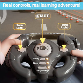 Brinquedo Volante Interativo para Console de Jogo de Corrida
