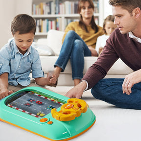 Brinquedo Volante Interativo para Console de Jogo de Corrida