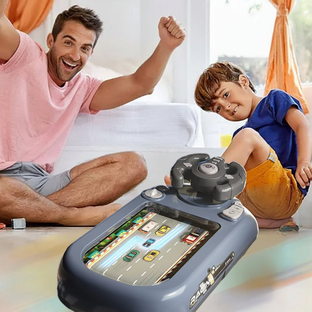 Brinquedo Volante Interativo para Console de Jogo de Corrida