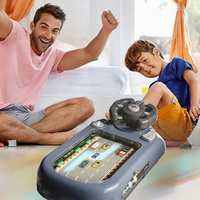 Brinquedo Volante Interativo para Console de Jogo de Corrida