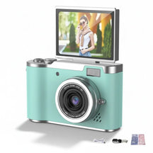 Câmera Digital 4K com Tela Articulada, 48MP, Zoom 8X, Foto e Vídeo Compacta