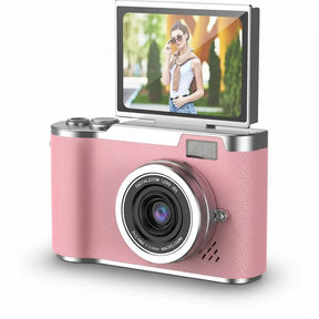 Câmera Digital 4K com Tela Articulada, 48MP, Zoom 8X, Foto e Vídeo Compacta