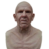 Realistic Full Face Latex Halloween Mask – Cosplay & Costume Wear