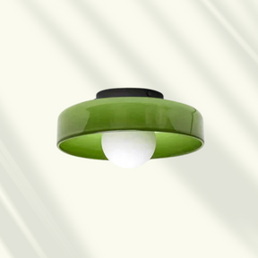 Luminária de Teto LED Moderna | Lustre de Sobrepor Estiloso